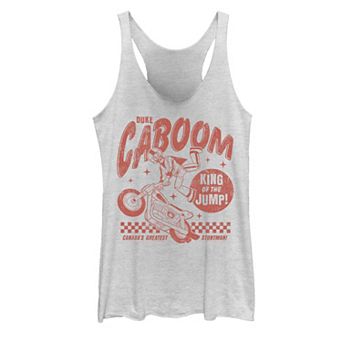 Disney / Pixar's Toy Story Duke Caboom Juniors' Canada's Greatest Stuntman Tank Top