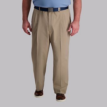 Big & Tall Haggar® Cool Right® Classic-Fit Pleated Performance Flex Pants