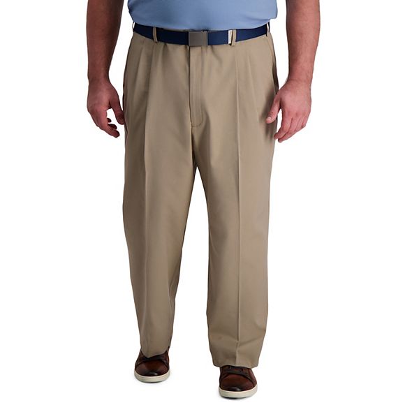 Big & Tall Haggar® Cool Right® Classic-Fit Pleated Performance Flex Pants