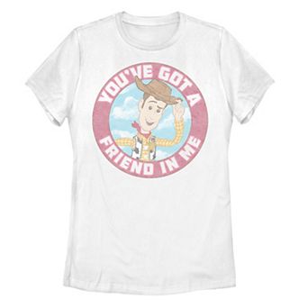 Disney / Pixar's Toy Story Woody Juniors' "You've Got A Friend In Me" Graphic Tee