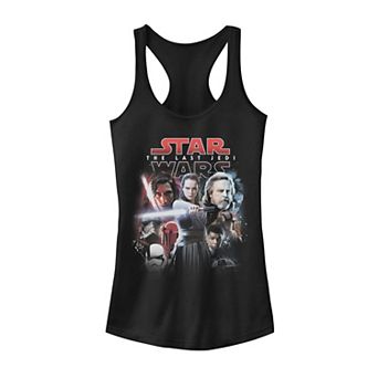 Juniors' Star Wars The Last Jedi Group Collage Tank Top