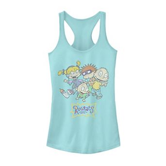 Juniors' Nickelodeon Rugrats Squad Classic Title Tank Top