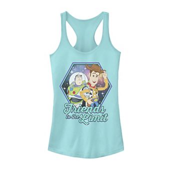 Disney / Pixar's Toy Story Buzz Lightyear & Woody Juniors' Friends To The Limit Tank Top