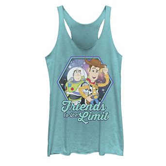 Disney / Pixar's Toy Story Buzz Lightyear & Woody Juniors' Friends To The Limit Tank Top