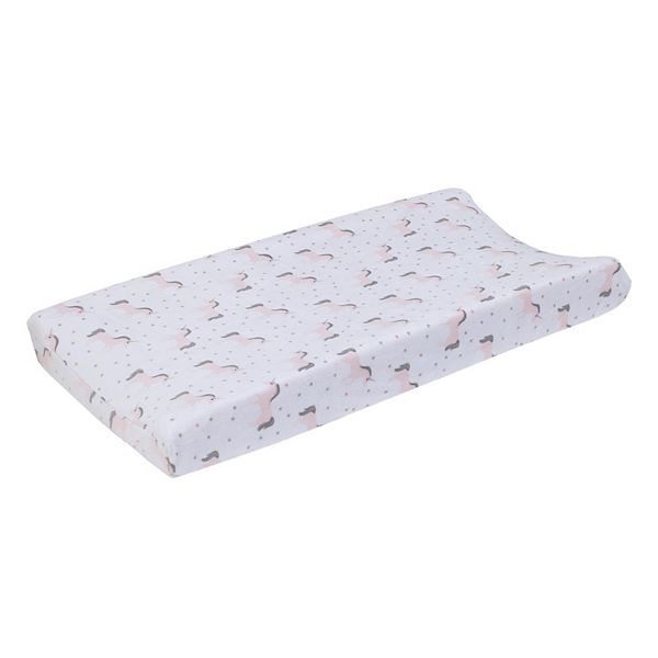 Girls NoJo Unicorn Changing Pad Cover