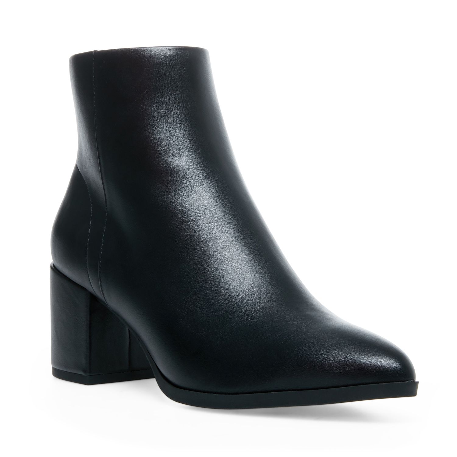 womens black high heel ankle boots
