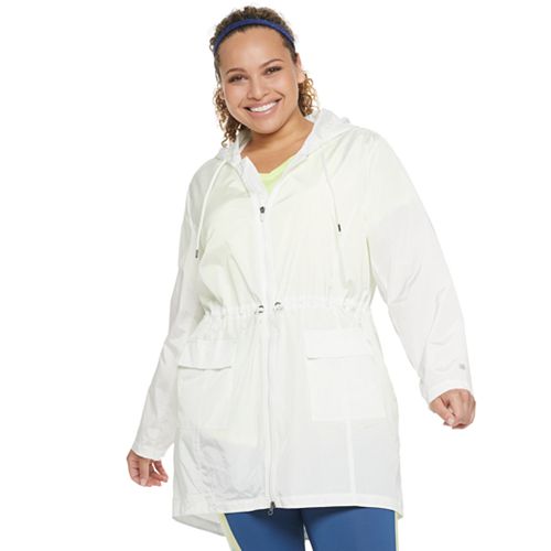 Plus Size Tek Gear® Long Woven Anorak Jacket