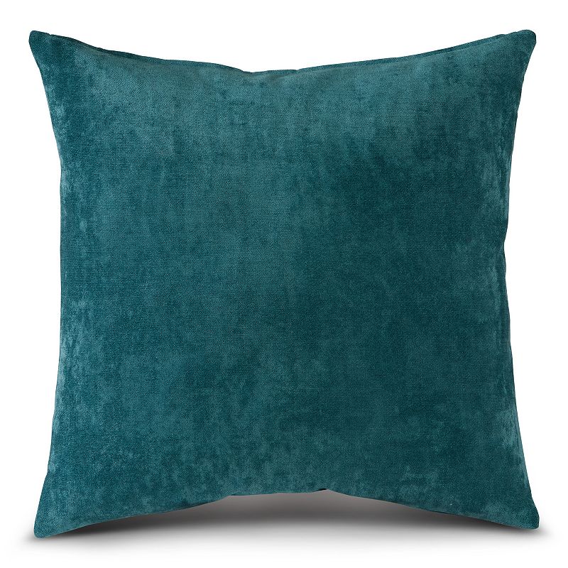 Greendale Home Fashions Velvet Throw Pillow Cover, Turquoise/Blue, 20X20