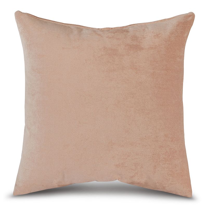 Greendale Home Fashions Velvet Throw Pillow Cover, Light Pink, 20X20