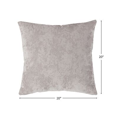 Greendale Home Fashions 20" Velvet Throw Pillow