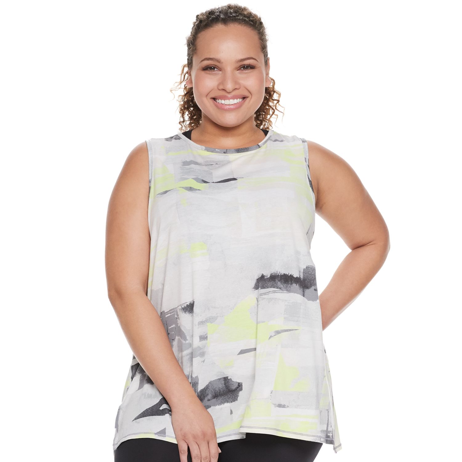 kohls plus size tank tops