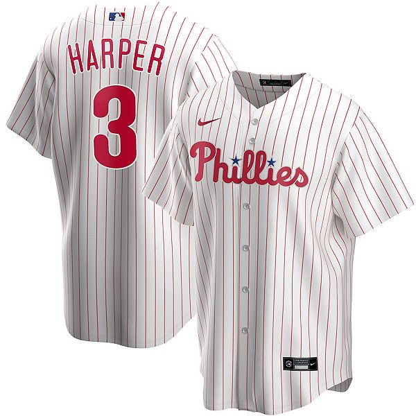 The Bryce Harper Phillies jerseys and T-shirts have dropped online