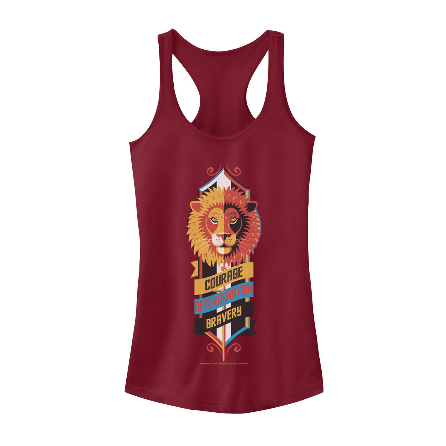 Image for Harry Potter Juniors' Gryffindor "Courage Determination Bravery" Tank Top at Kohl's.