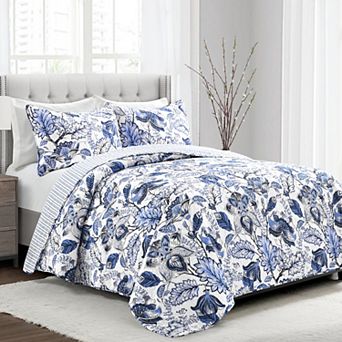 Lush Decor Cynthia Jacobean Quilt Set