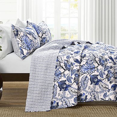 Lush Decor Cynthia Jacobean Quilt and Sham Set