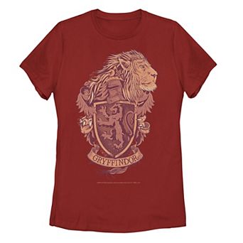 Juniors' Harry Potter Gryffindor Crest Graphic Tee