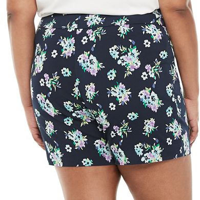 Plus Size Croft & Barrow® Effortless Stretch Shorts