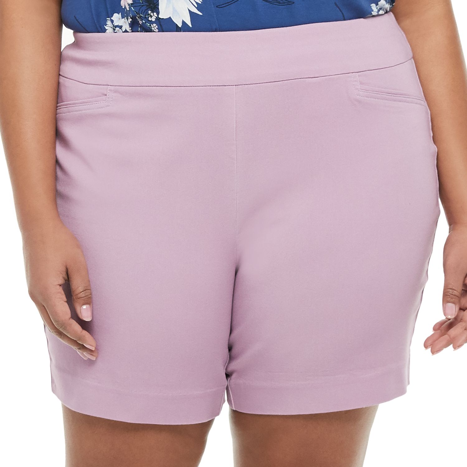 kohls plus size shorts