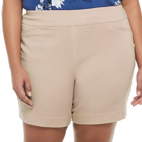 Plus Size Croft & Barrow® Effortless Stretch Shorts