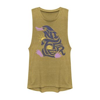 Juniors' Fantastic Beasts And Where To Find Them Niffler Muscle Tank Top