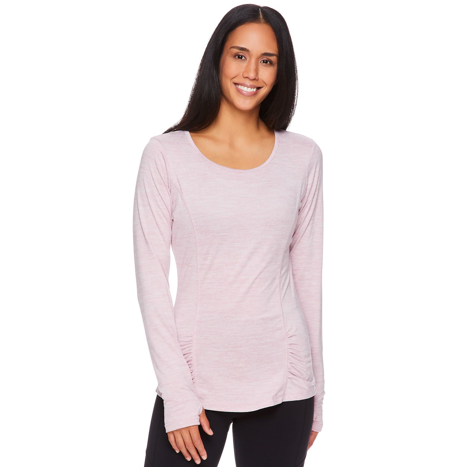 Women's Gaiam Energy Ruched Tee