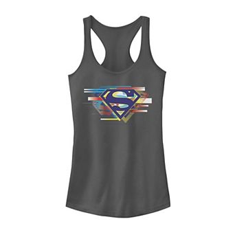 Juniors' DC Comics Superman Logo Tank Top