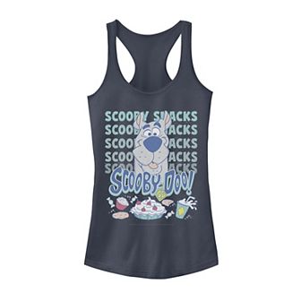 Juniors' Scooby-Doo "Scooby Snacks" Graphic Tank Top