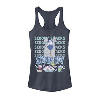 Juniors' Scooby-Doo "Scooby Snacks" Graphic Tank Top