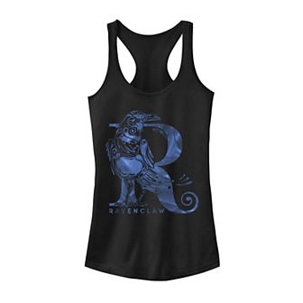 Juniors' Harry Potter Ravenclaw Blue Logo Graphic Tank Top