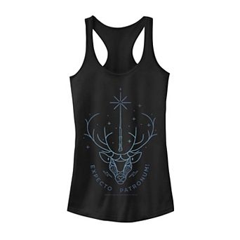 Juniors' Harry Potter Stag Patronus Head Graphic Tank Top