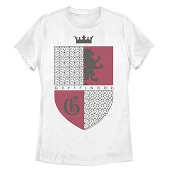 Juniors' Harry Potter Gryffindor Shield Graphic Tee