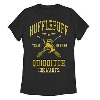 Juniors' Harry Potter Hufflepuff Quidditch Team Graphic Tee