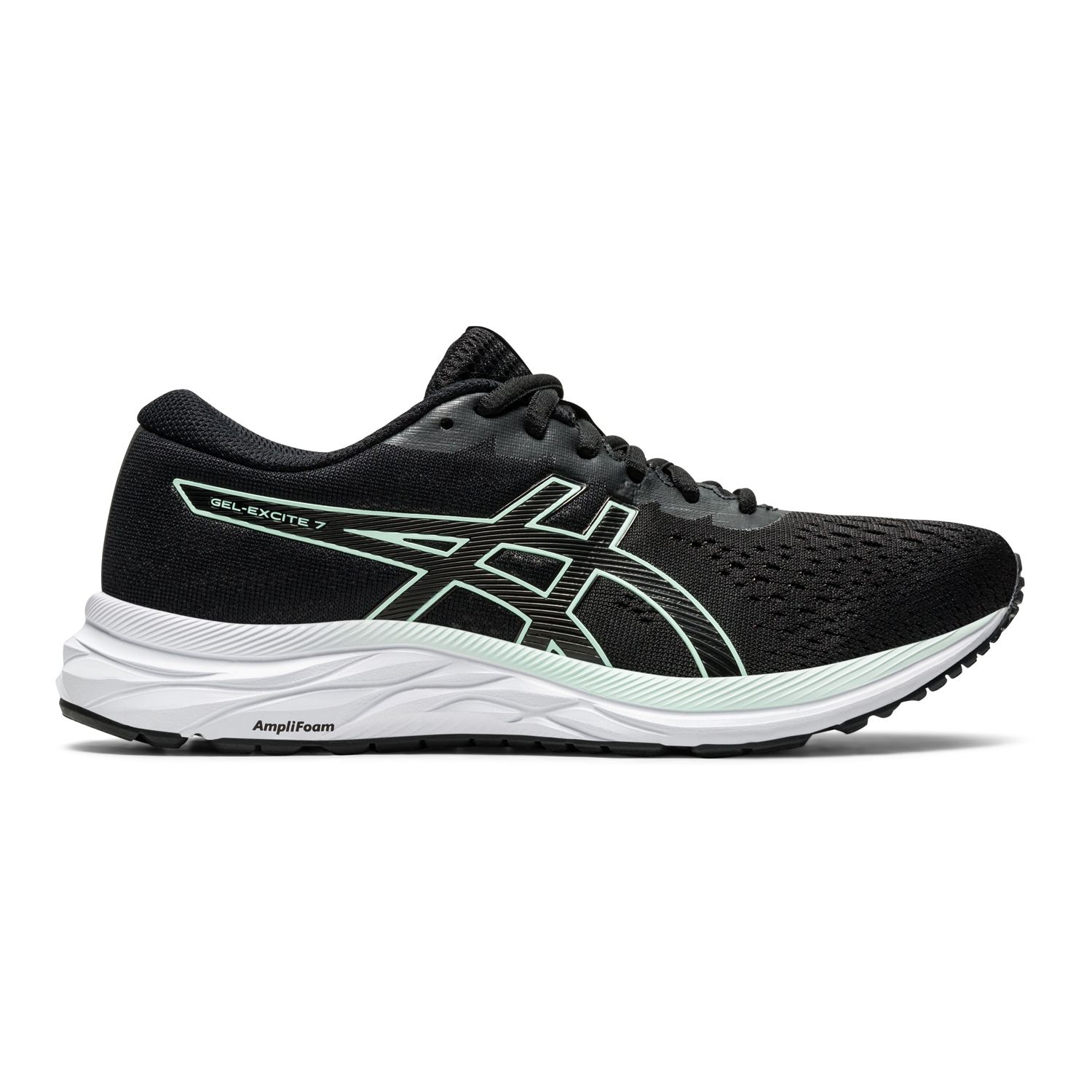 black asics trainers ladies