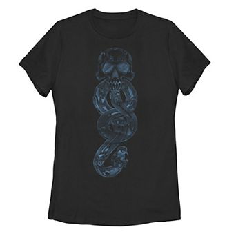 Juniors' Harry Potter Dark Mark Line Art Tee