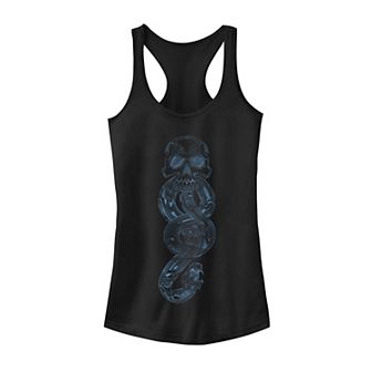 Juniors' Harry Potter Dark Mark Line Art Tank Top