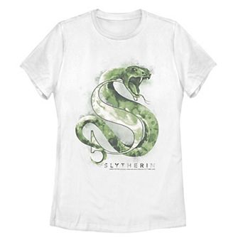 Juniors' Harry Potter Slytherin Watercolor Graphic Tee