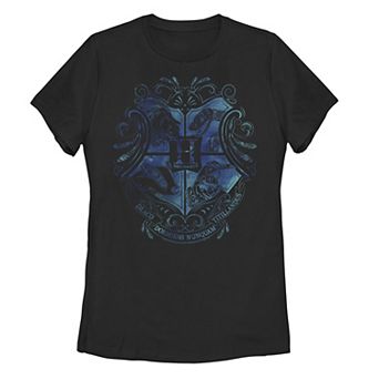 Juniors' Harry Potter Hogwarts Crest Graphic Tee