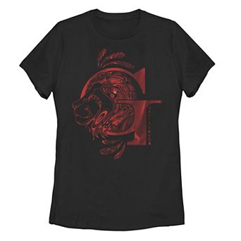 Juniors' Harry Potter Gryffindor Red Hue Logo Graphic Tee