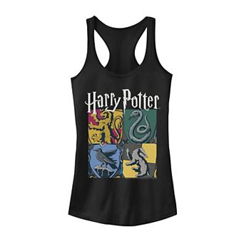 Juniors' Harry Potter Hogwarts Houses Collage Tank Top