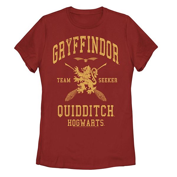 Juniors Harry Potter Gryffindor Team Seeker Quidditch Graphic Tee
