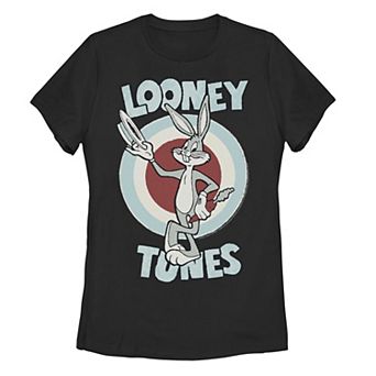 Juniors' Looney Tunes Bugs Bunny Circle Portrait Tee