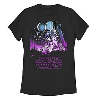 Juniors' Star Wars Epic Artwork Tee