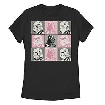 Juniors' Star Wars Dark Side Box Up Tee