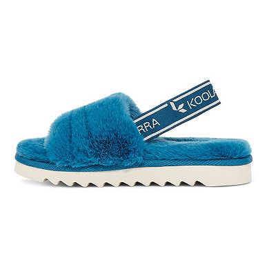 Koolaburra by UGG Fuzz'n Girls' Slide Sandals
