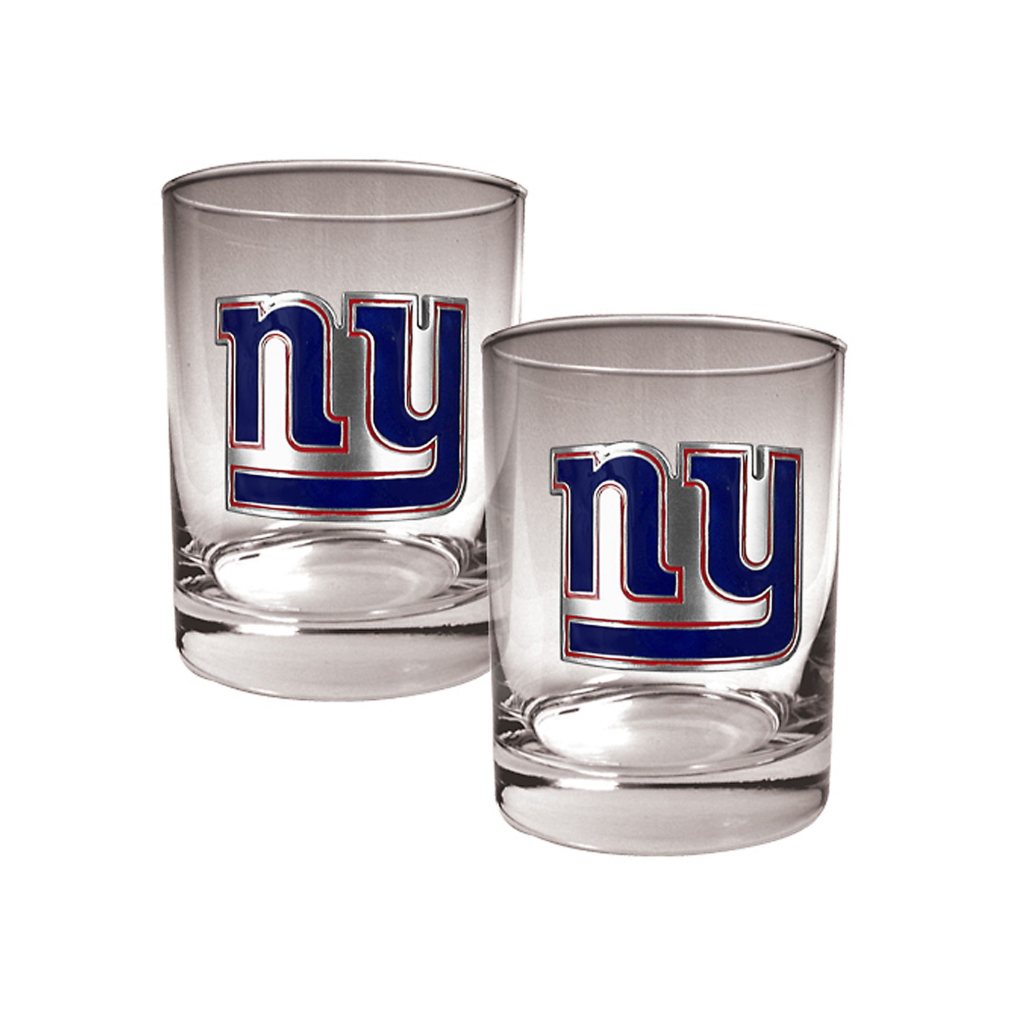 New York Giants 2-pc. Rocks Glass Set, Blue