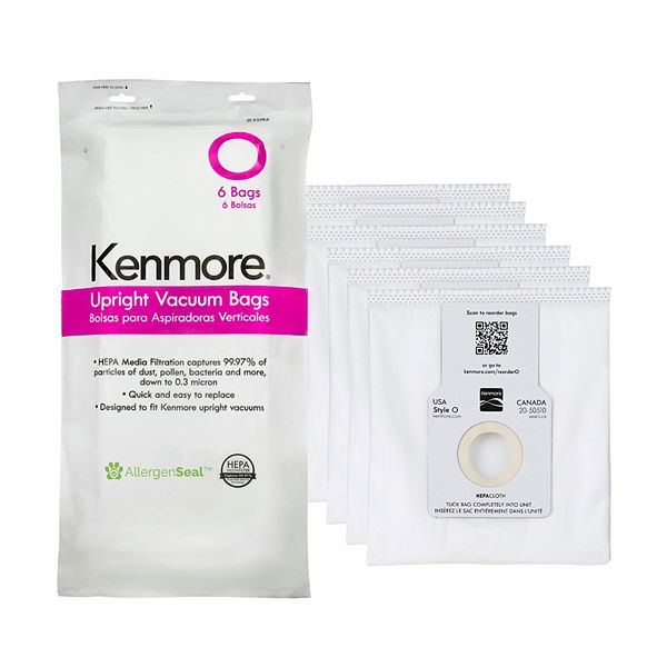 15 Kenmore Upright Allergen Filtration Cloth Vacuum Cleaner Bags for 50688 and 5 for sale online 