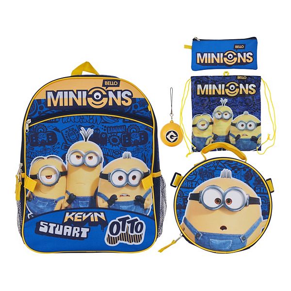 Despicable Me Minion Filled Backpack Set 