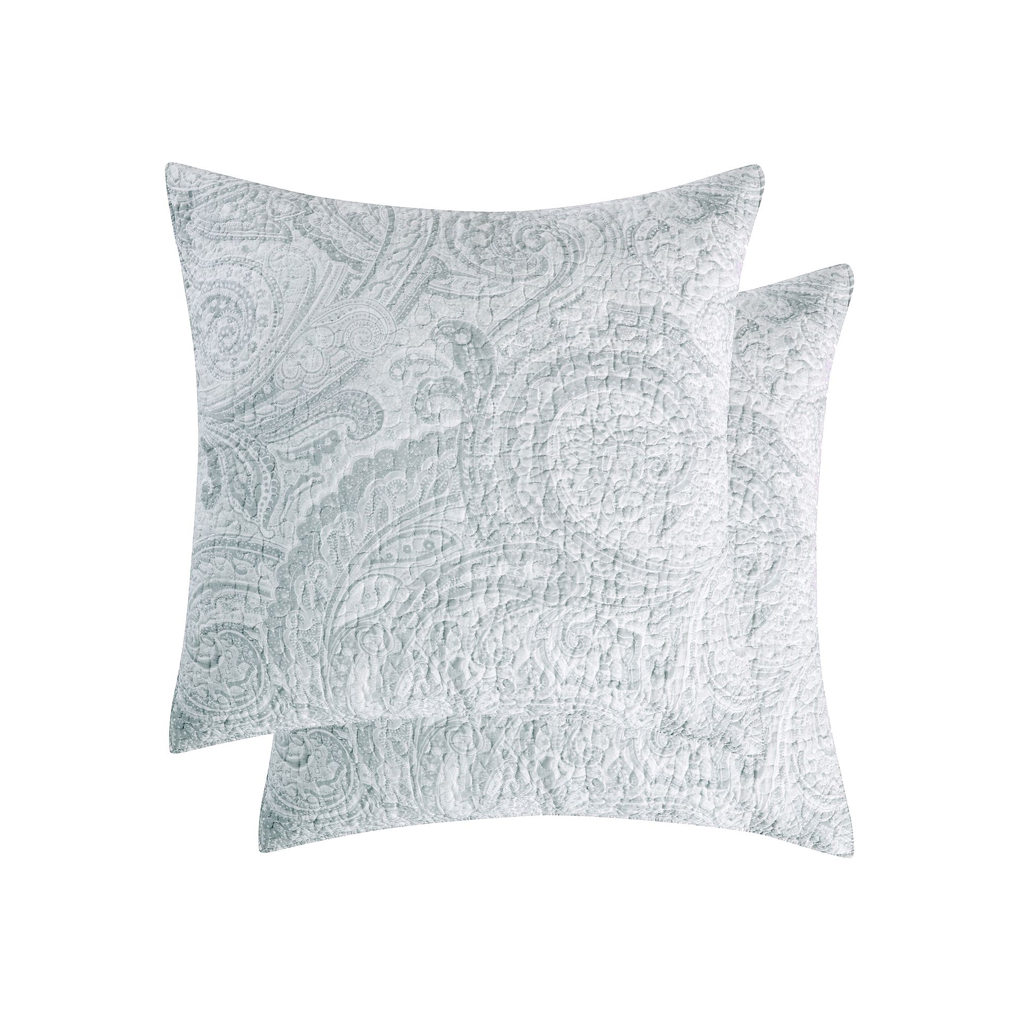 Levtex Home Alden 2-pack Euro Sham Set, Gray