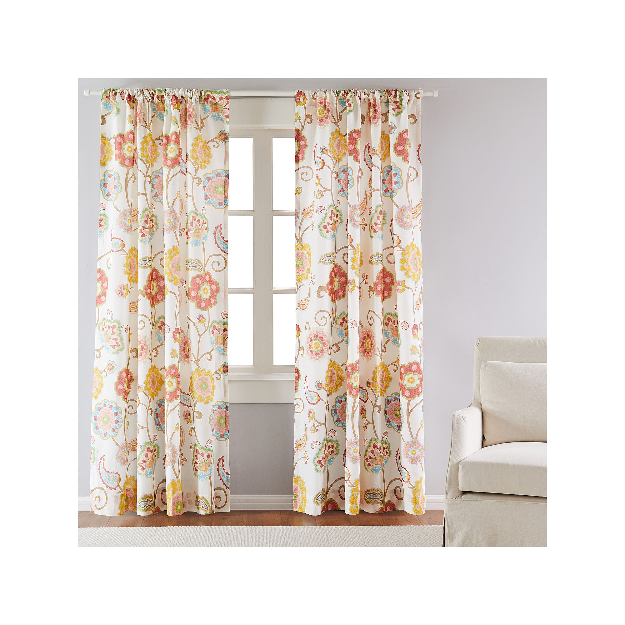 Levtex Home Ashbury Spring Window Curtain, Multi
