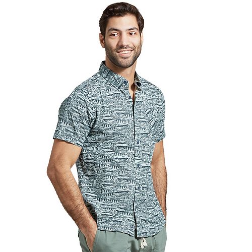 Men's United By Blue Short Sleeve Button Down Shirt